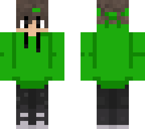 green  cool boy
