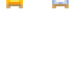 hive bedwars bed hat (yellow)