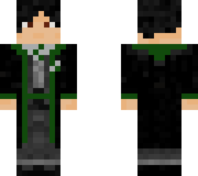 slytherin student (black hair)