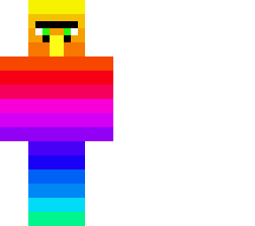 villager but rainboooooooooow