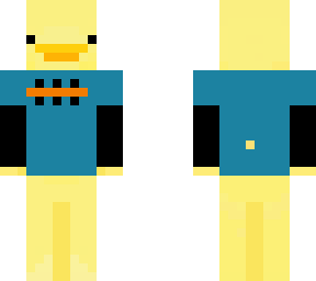 duck in a shirt