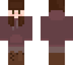 girl with hoodie idk