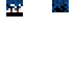 male hb - shaved w/ blue dreads w/ beard v2