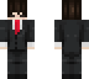 my husbands skin-  ayden with suit + tie