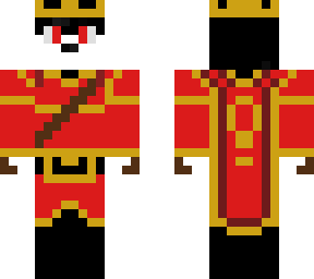 wolf king red
