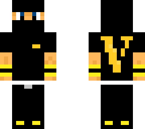 black and yellow drip