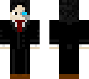 cyborg in  suit