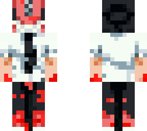 denji with blood