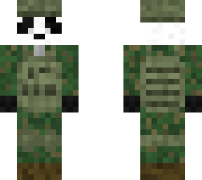 panda soldier