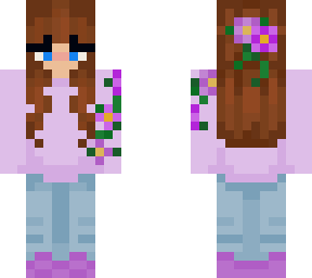 perple flower queen