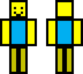 roblox noob in minecraft