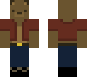 bear in crop top