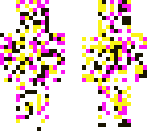 cow colors mixed