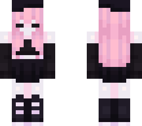 sleepy black pink