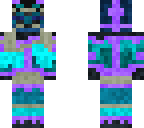 warden-enderman hybrid with suit
