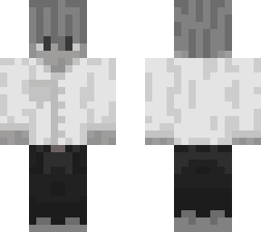 black & white boy