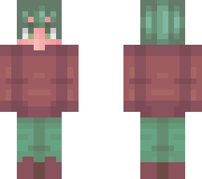 green and brownish cool guy