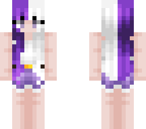 violet- royal purple casual girl