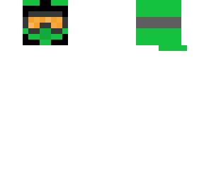 zielony kask xd