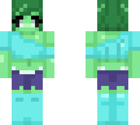 zilly the minecraft zombie girl