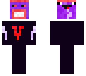4 Headed Blue VS Red man | Minecraft Skin