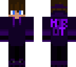 boy with purple hoodie