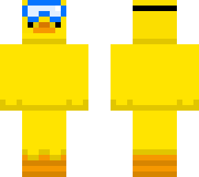 duck with goggles