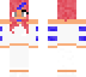 ein's kid but with pink hair and a girl if he was dating kc