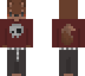husky's skin