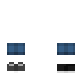 pants + shoes template
