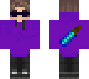 pretty cool sunglass skin purple