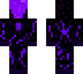 black and purple