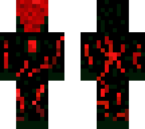 black red and green