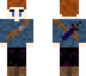 brown hair boy adventurer