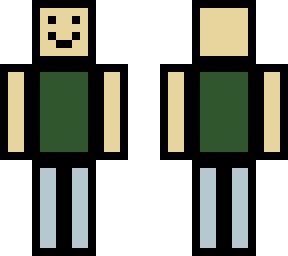 cartoony outline roblox character