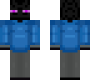 casually clothed enderman