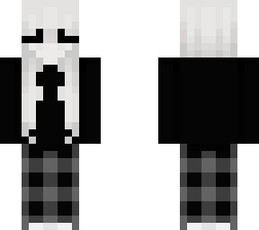 emo girl- grey