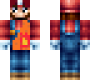 mario but he's on fire better