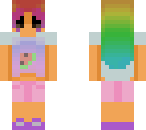 rainbow girl