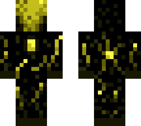 yellow and black