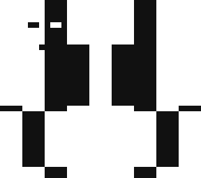 black white demon