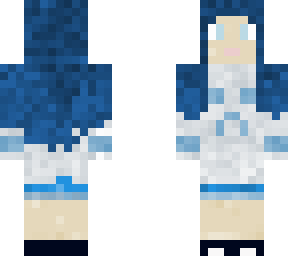 blue creeper girl
