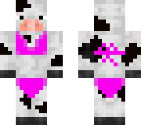 cow in bikini
