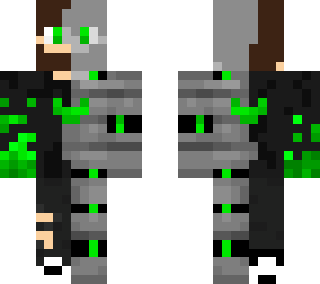 emerald cyborg guy