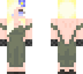 green dress girl
