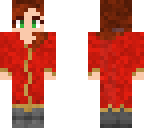 japanese  girl red