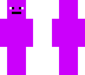 purple concrete character