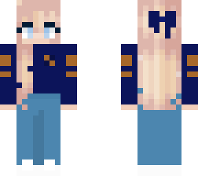 ravenclaw sweater w/blue eyes recreated by peach art