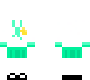 school unform base green light scirt