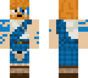scottishman with shirt